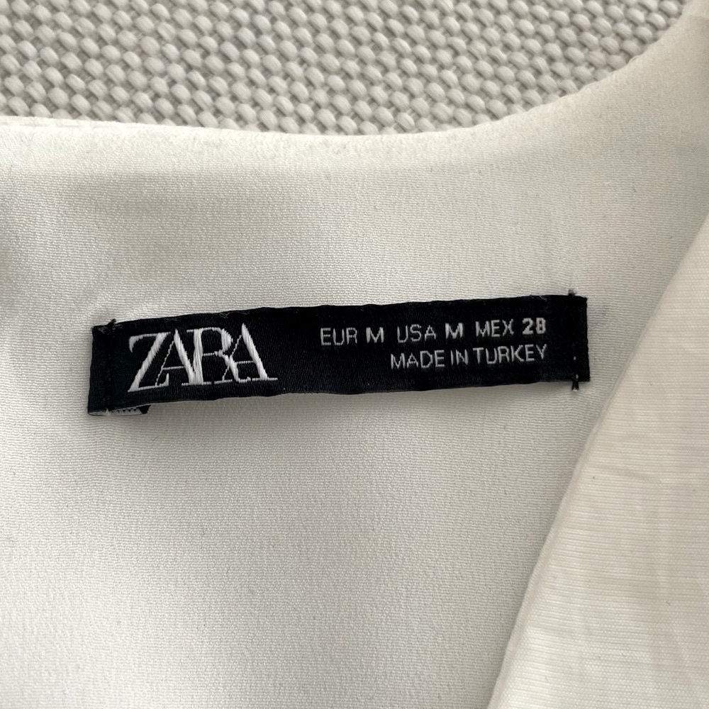 Zara White Mini Dress - Picture 2 of 6